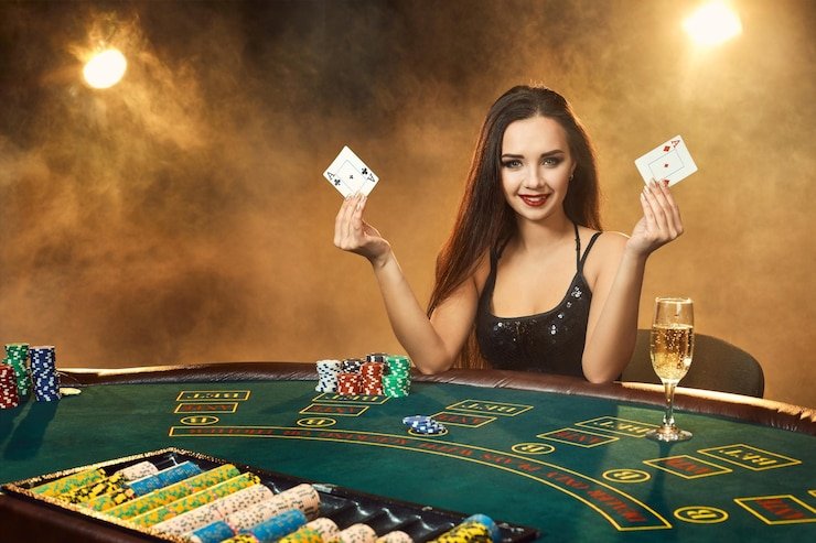 Studio dealer langsung SA Gaming dengan studio multi-kamera di java togel